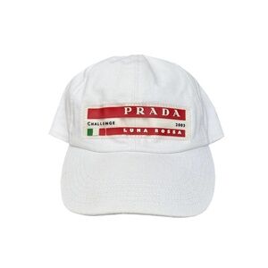 Vintage Prada Luna Rossa Challenge 2003 White Hat